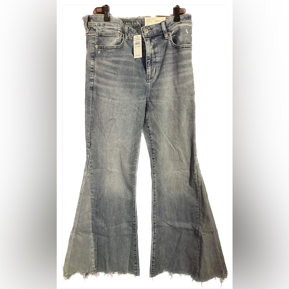 American eagle festival flare pants - stretch - 14 regular